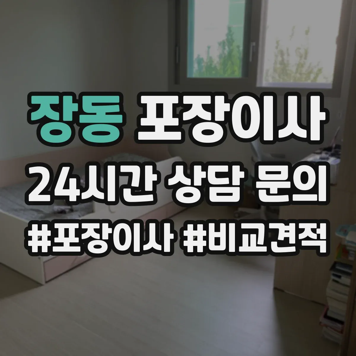 장동 포장이사