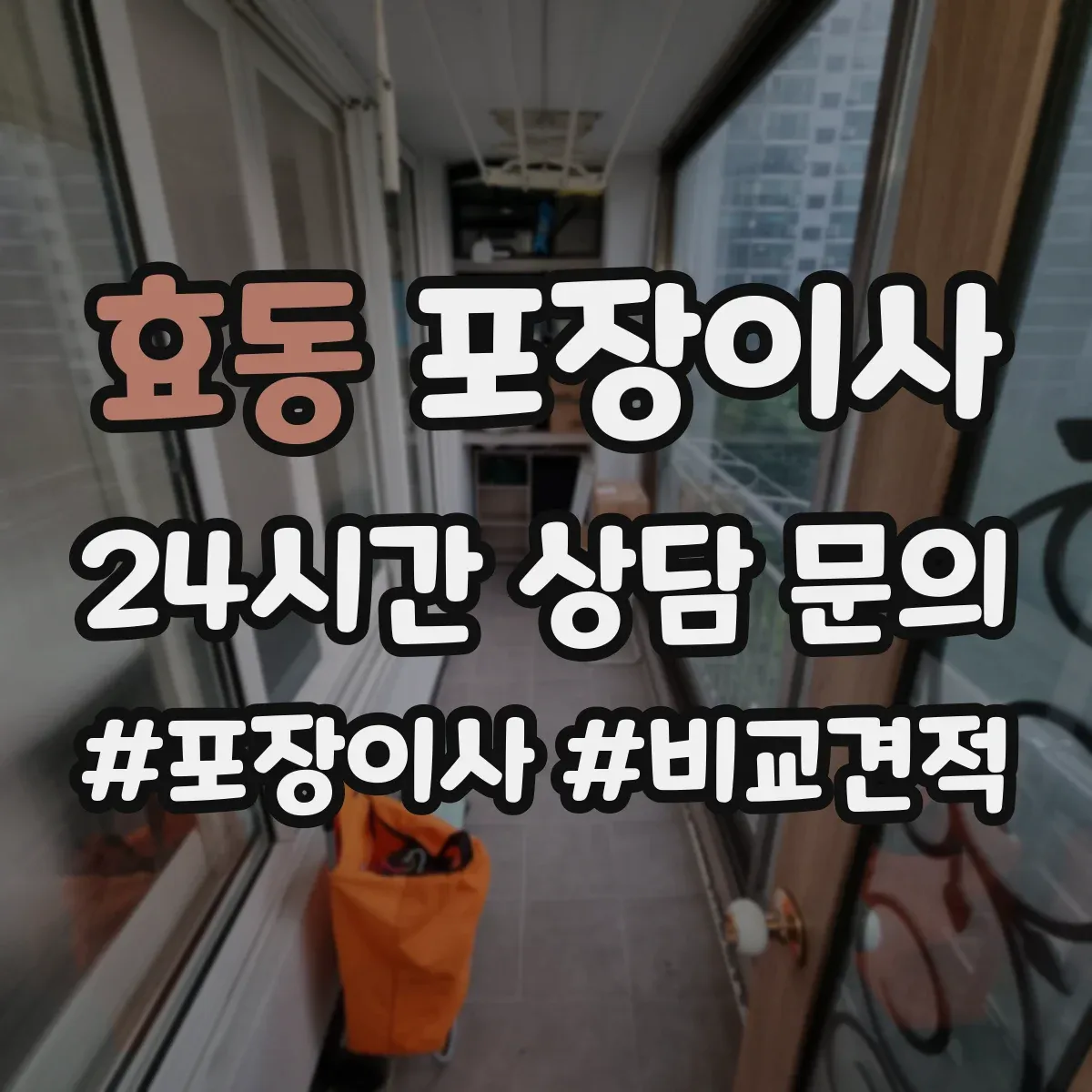 효동 포장이사