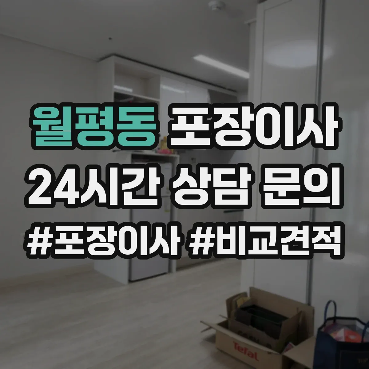월평동 포장이사