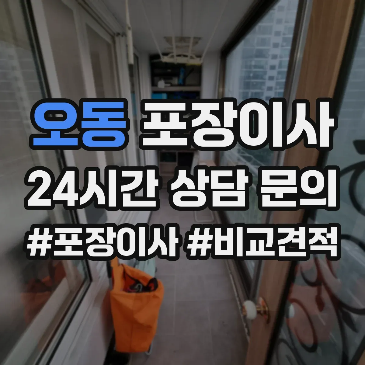 오동 포장이사