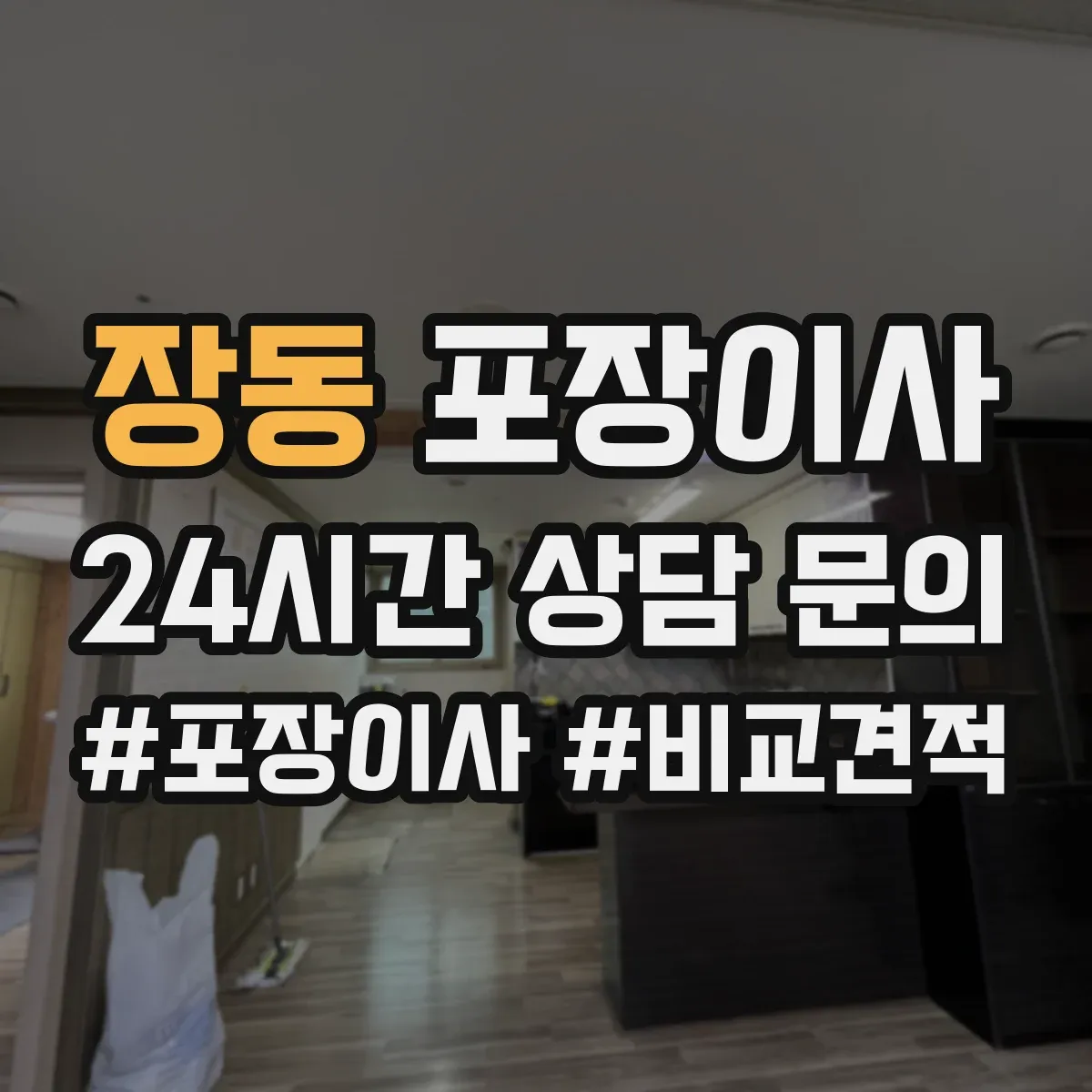 장동 포장이사