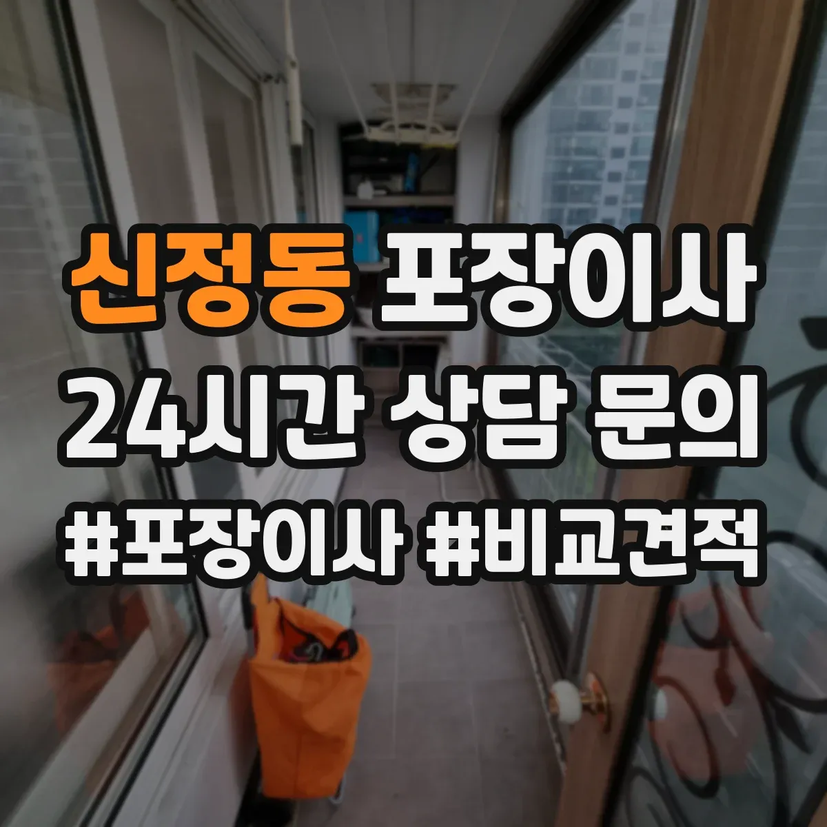 신정동 포장이사