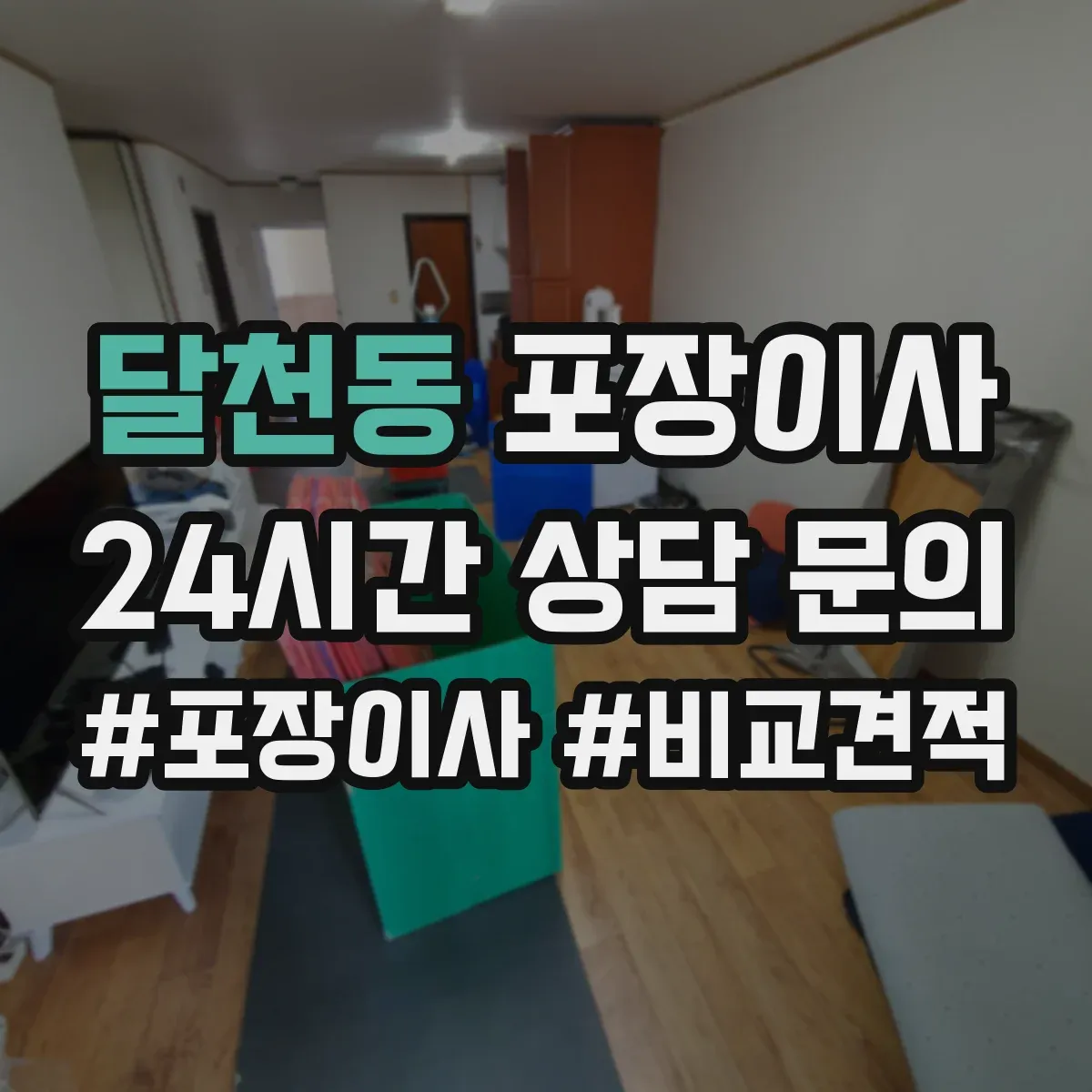 달천동 포장이사
