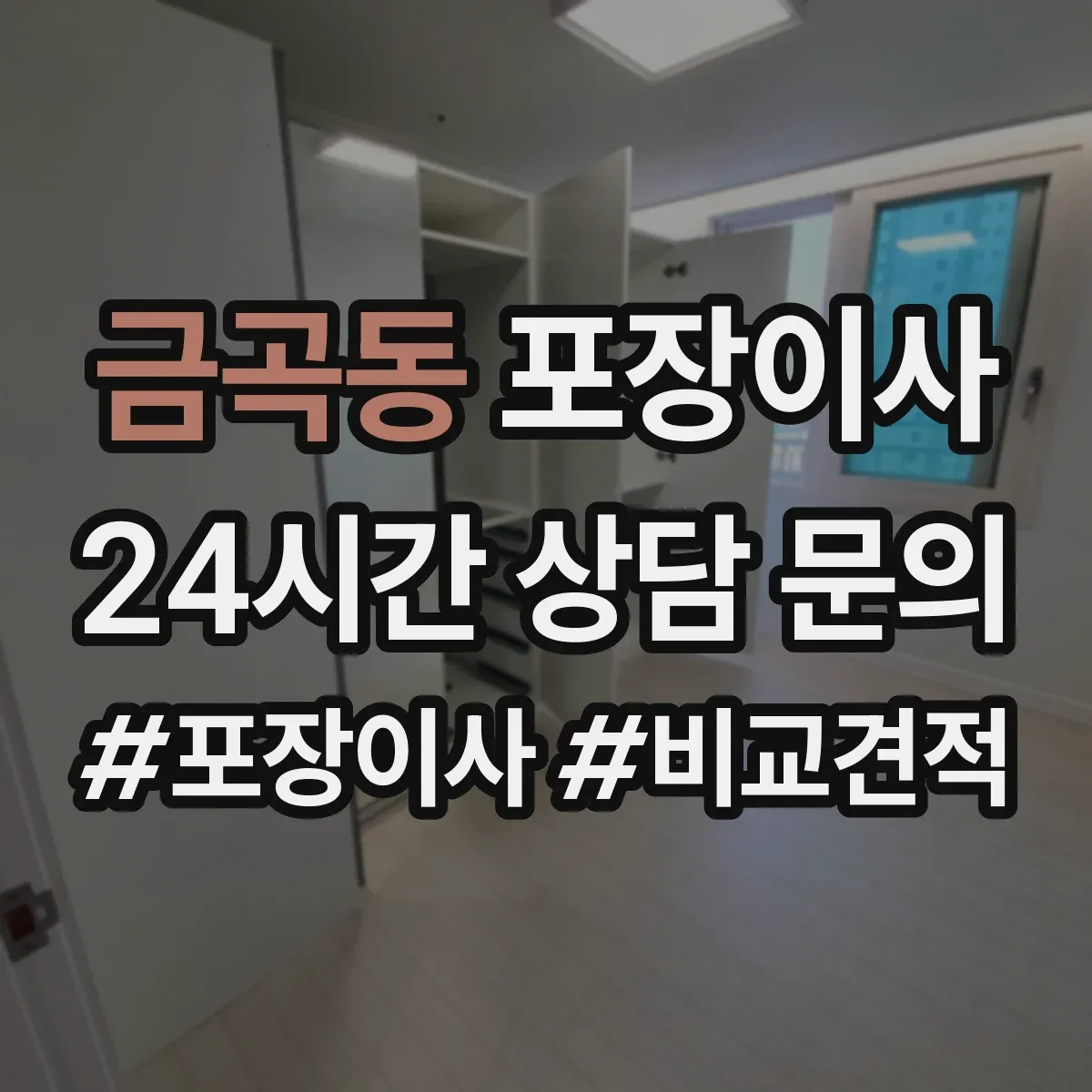 금곡동 포장이사