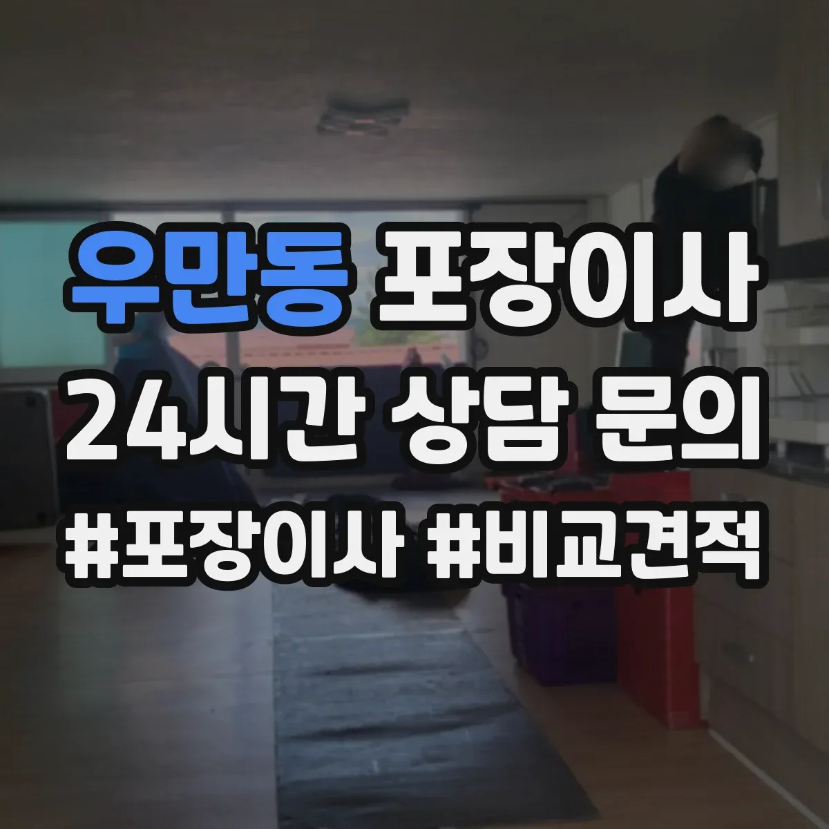 우만동 포장이사