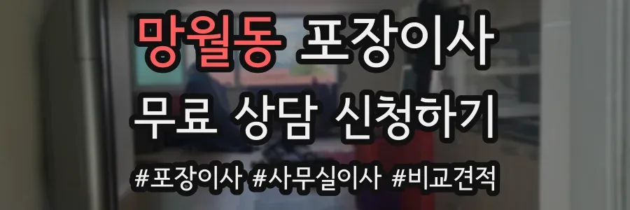 망월동 포장이사