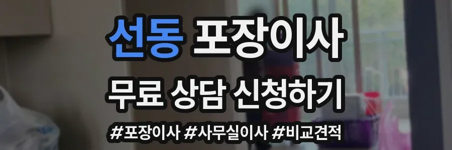 선동 포장이사