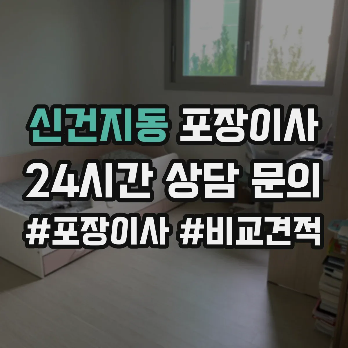 신건지동 포장이사