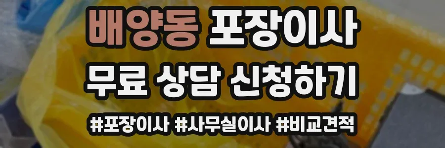 배양동 포장이사