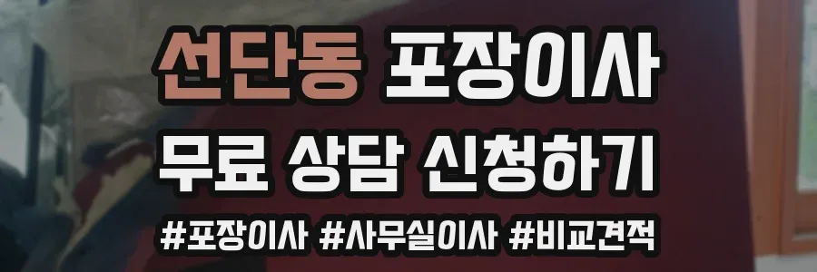 선단동 포장이사