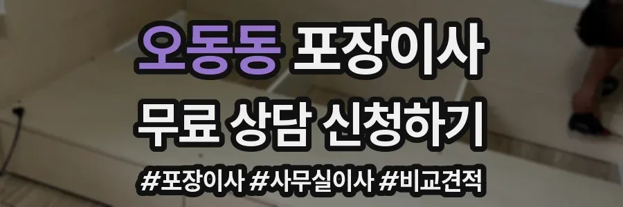 오동동 포장이사
