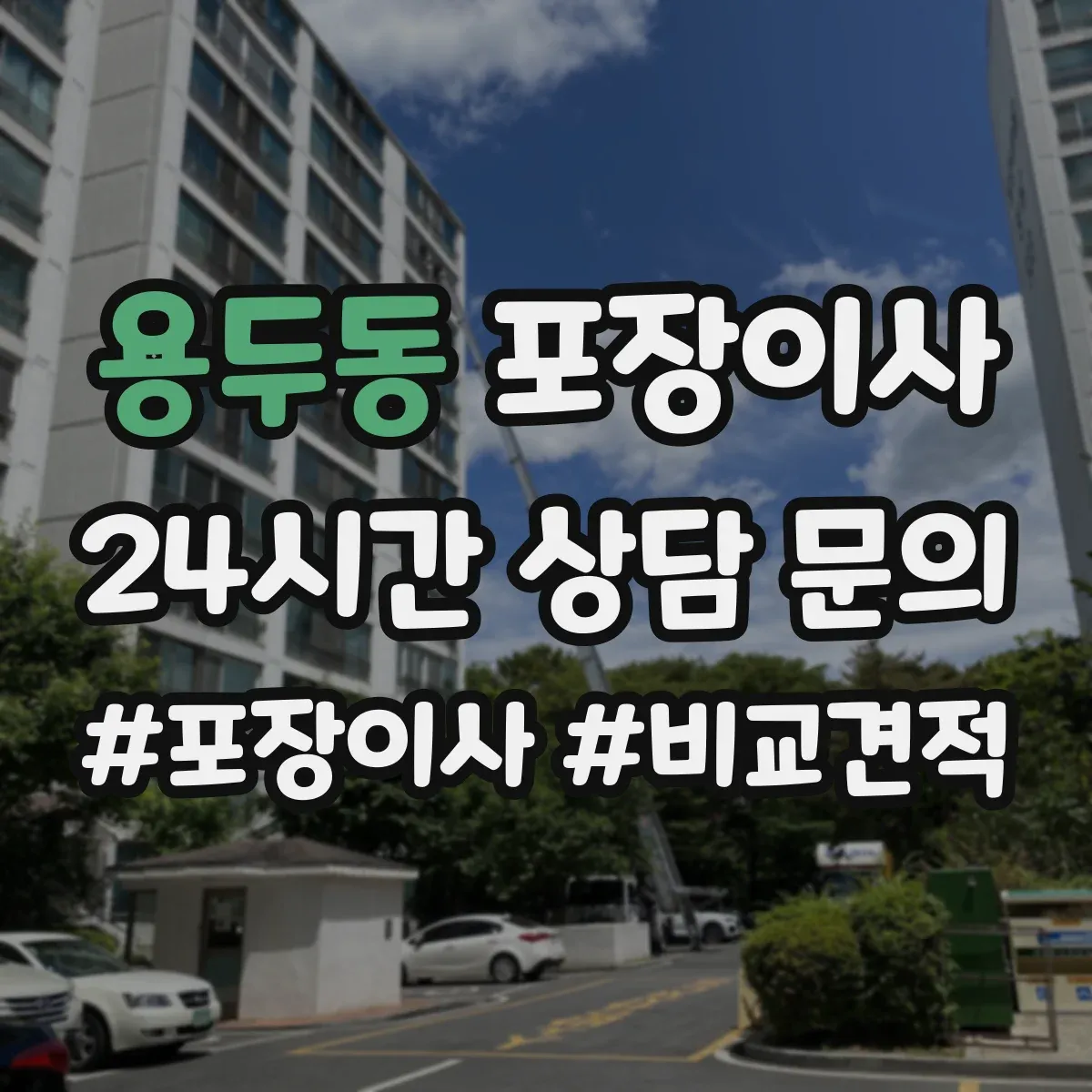 용두동 포장이사