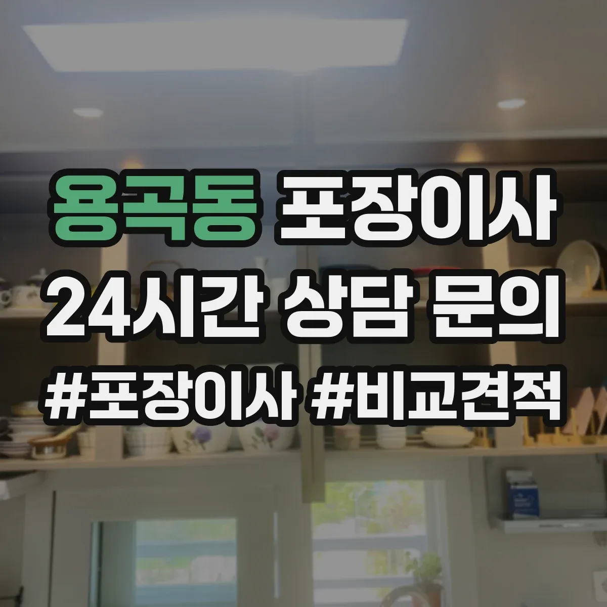 용곡동 포장이사