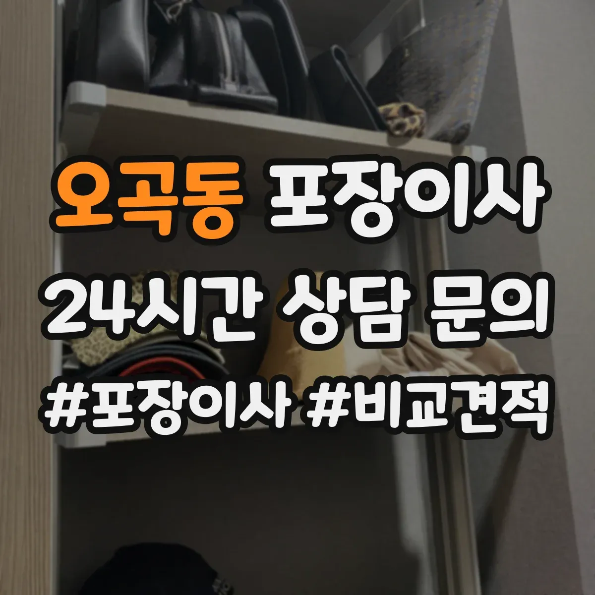 오곡동 포장이사