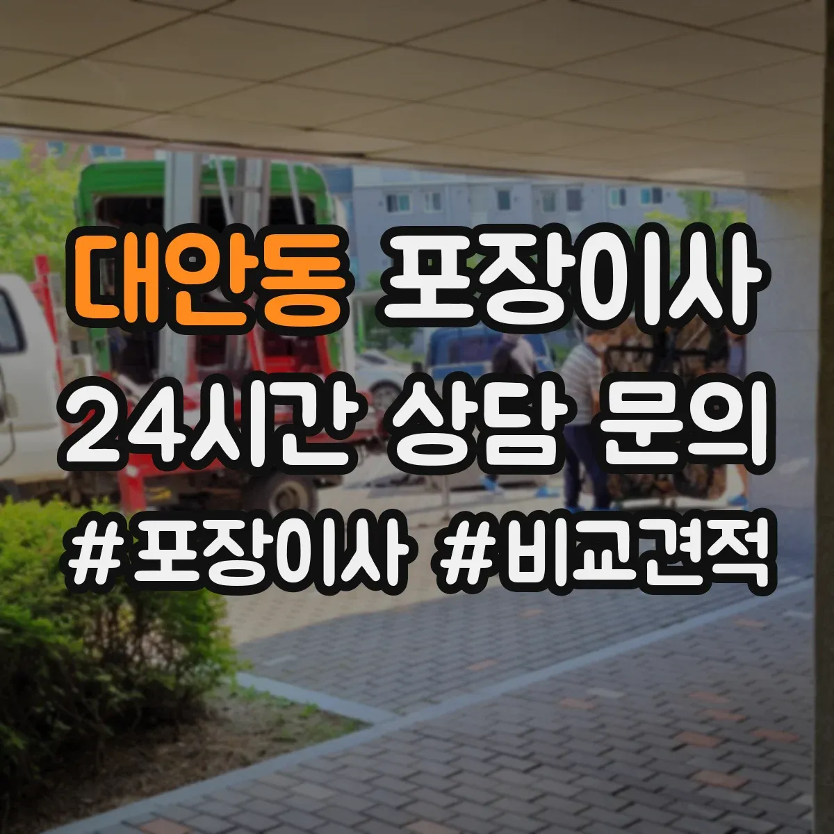 대안동 포장이사