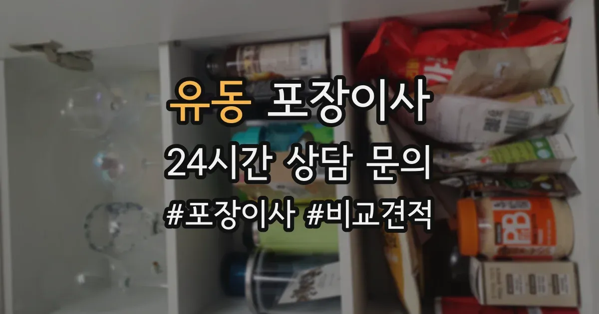 유동 포장이사