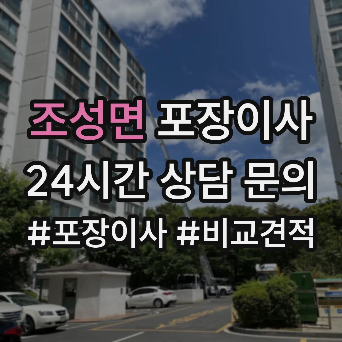 조성면 포장이사