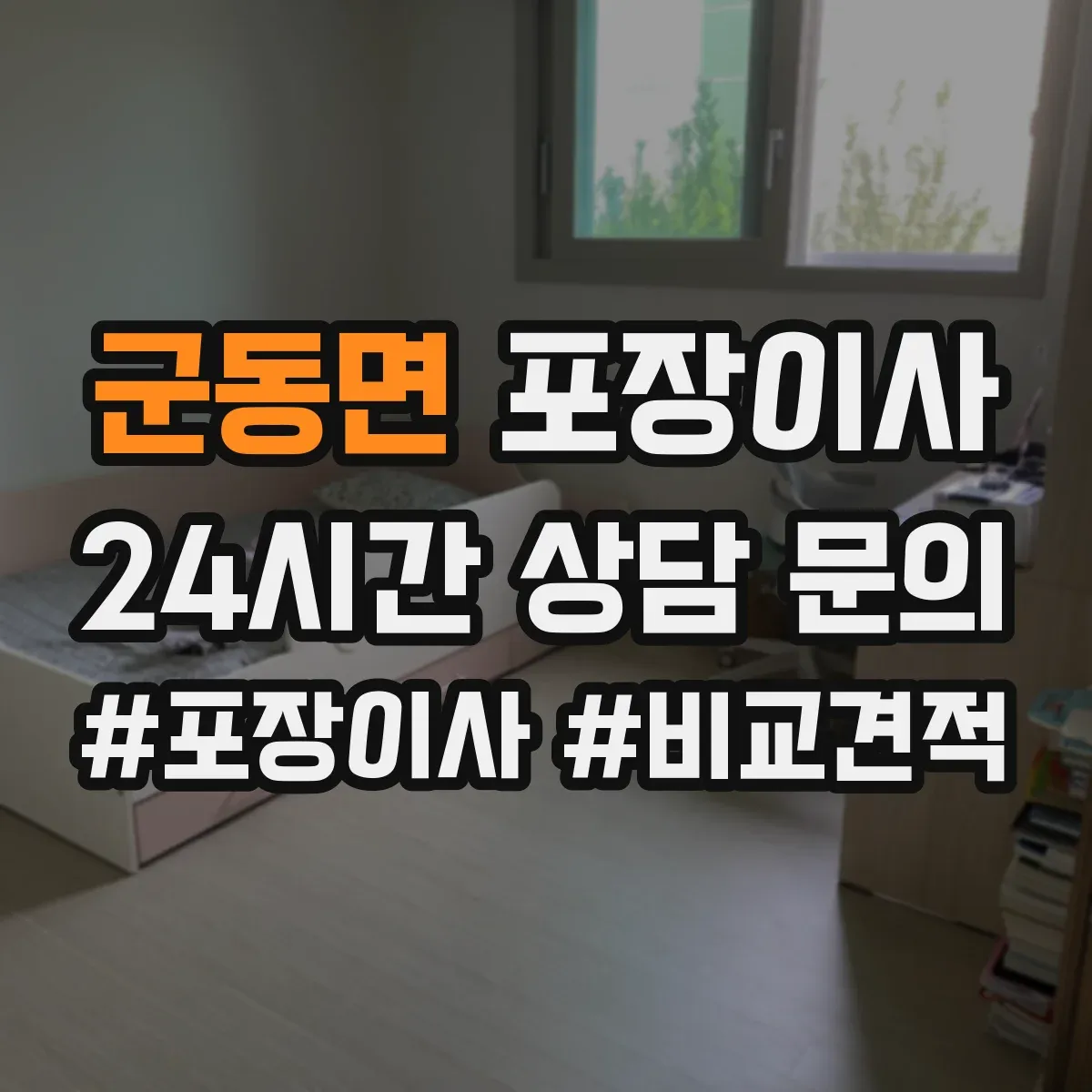 군동면 포장이사
