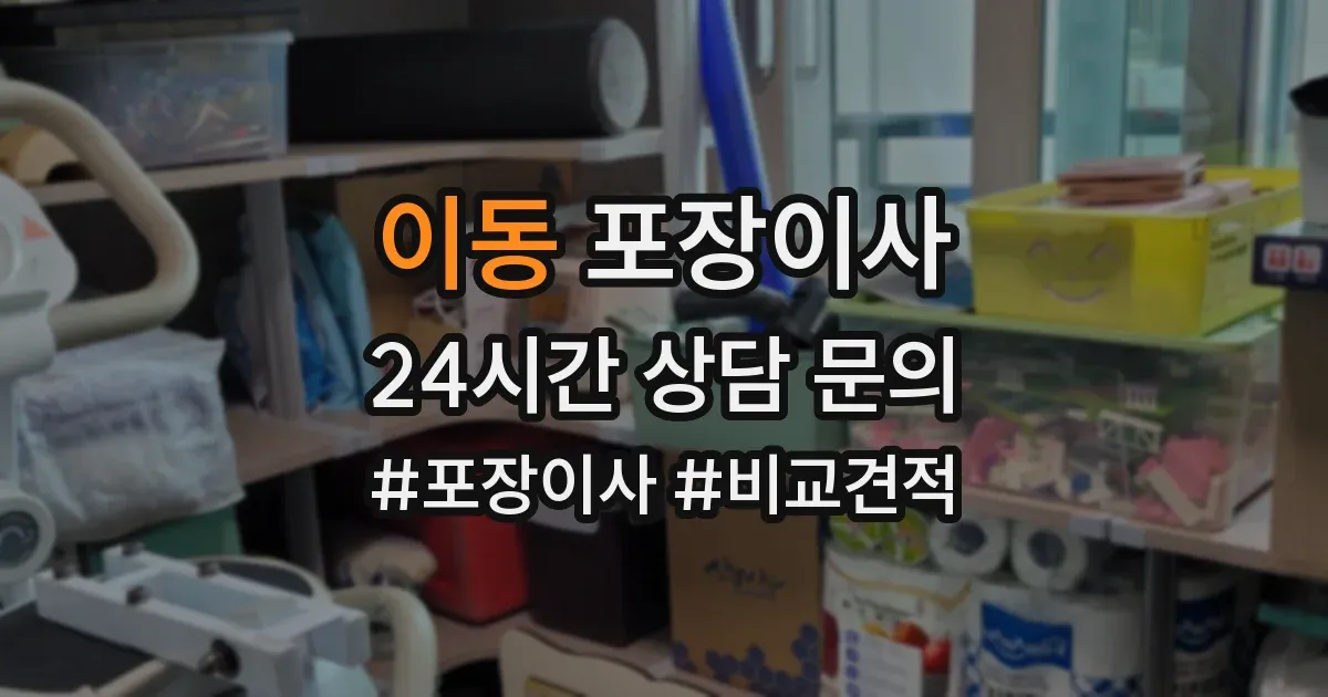 이동 포장이사