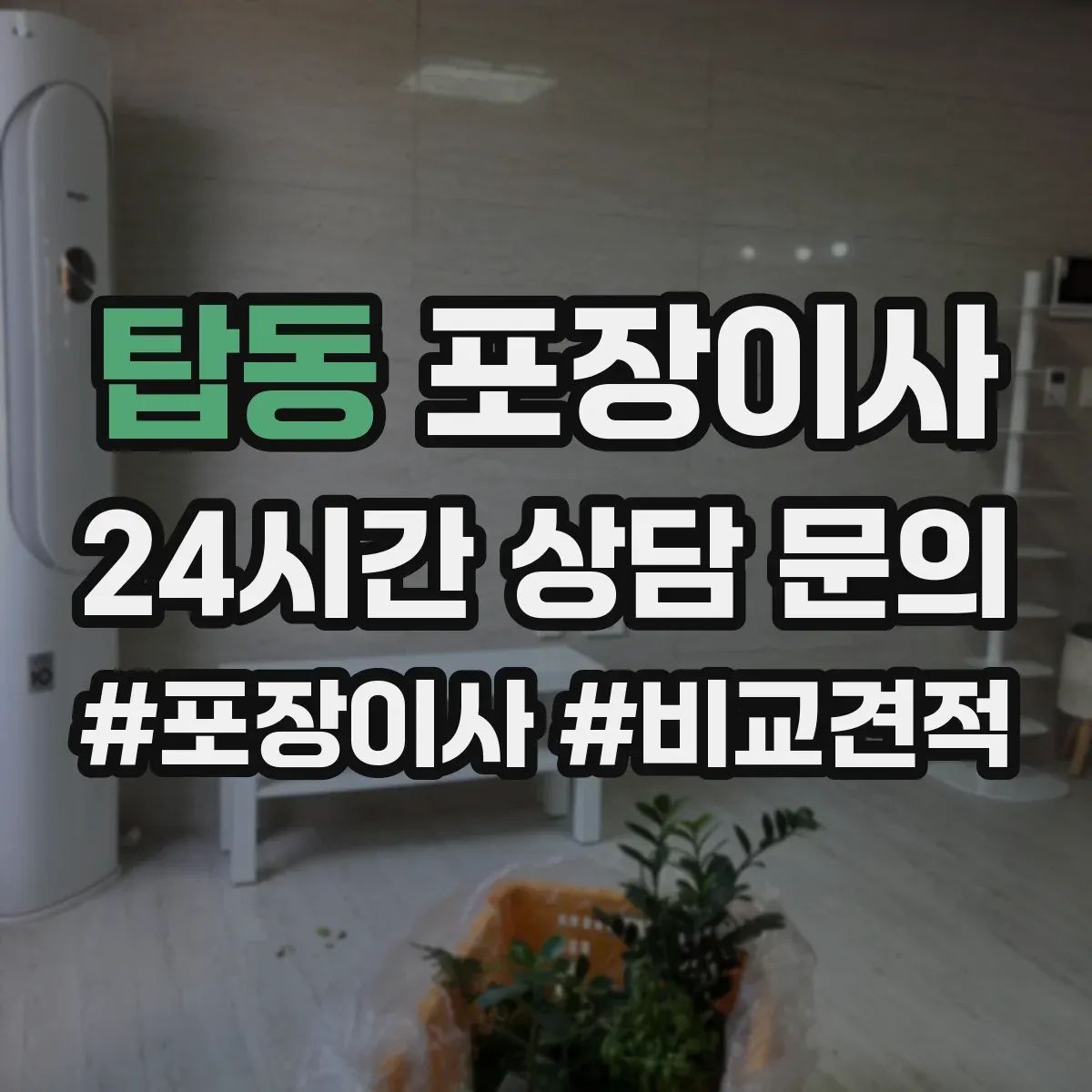 탑동 포장이사 귀중품은 어떻게 싸는지 포장 방식 비교