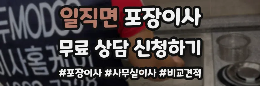 일직면 포장이사