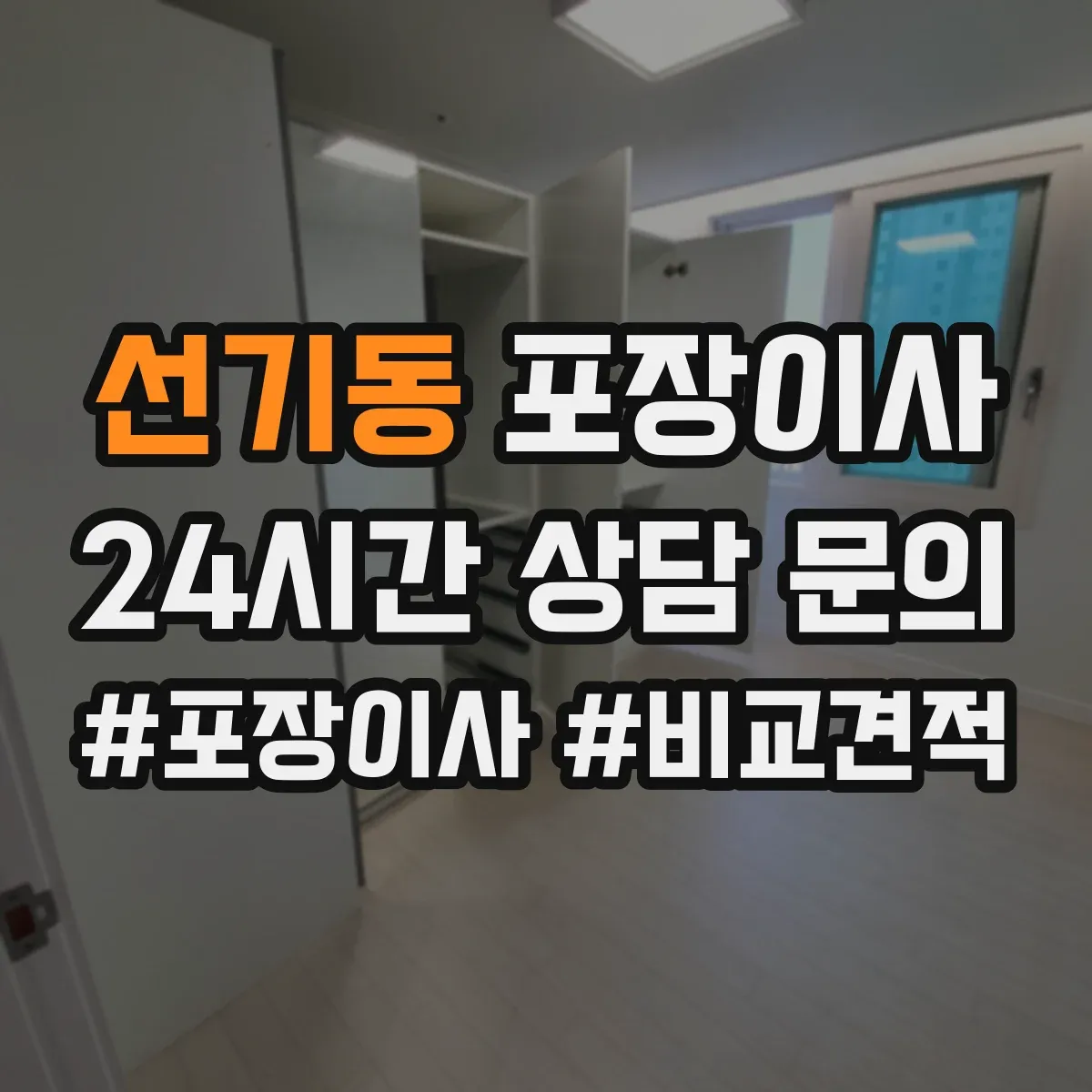선기동 포장이사 사고 발생 시 보상 기준 문장 읽는 법