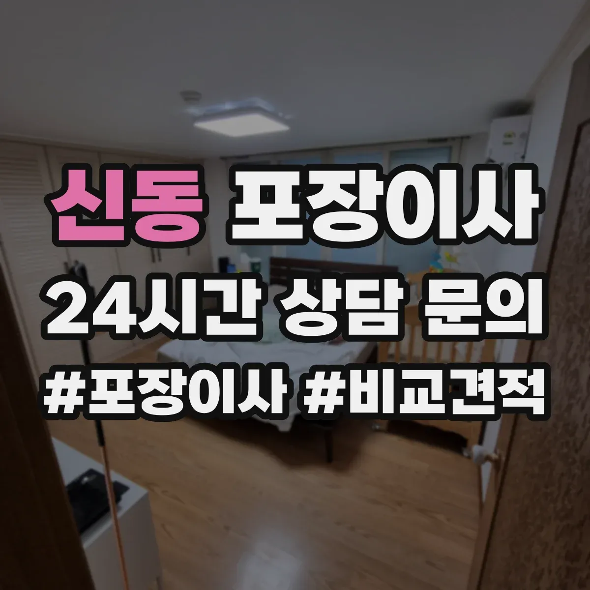 신동 포장이사