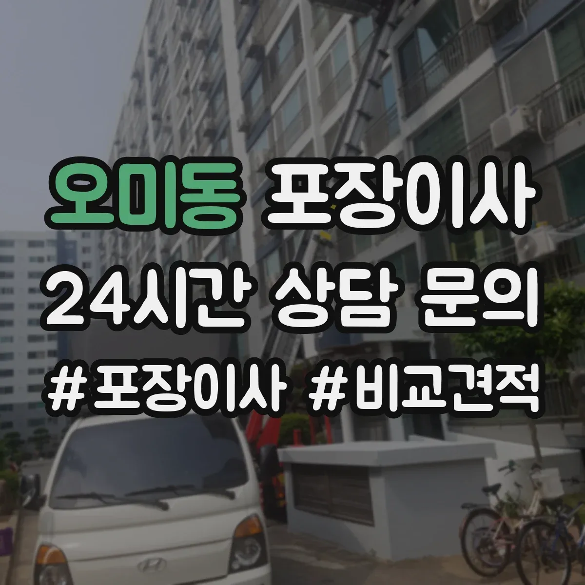오미동 포장이사
