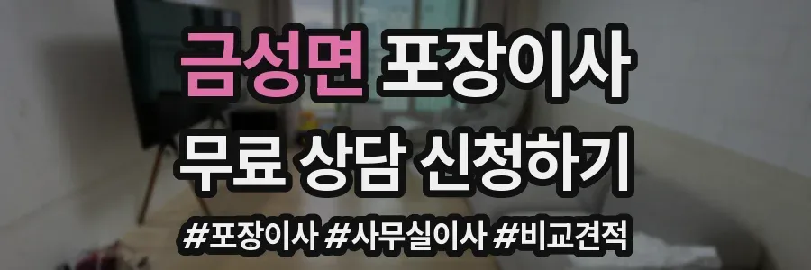 금성면 포장이사