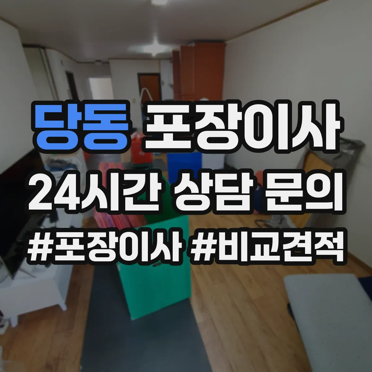 당동 포장이사