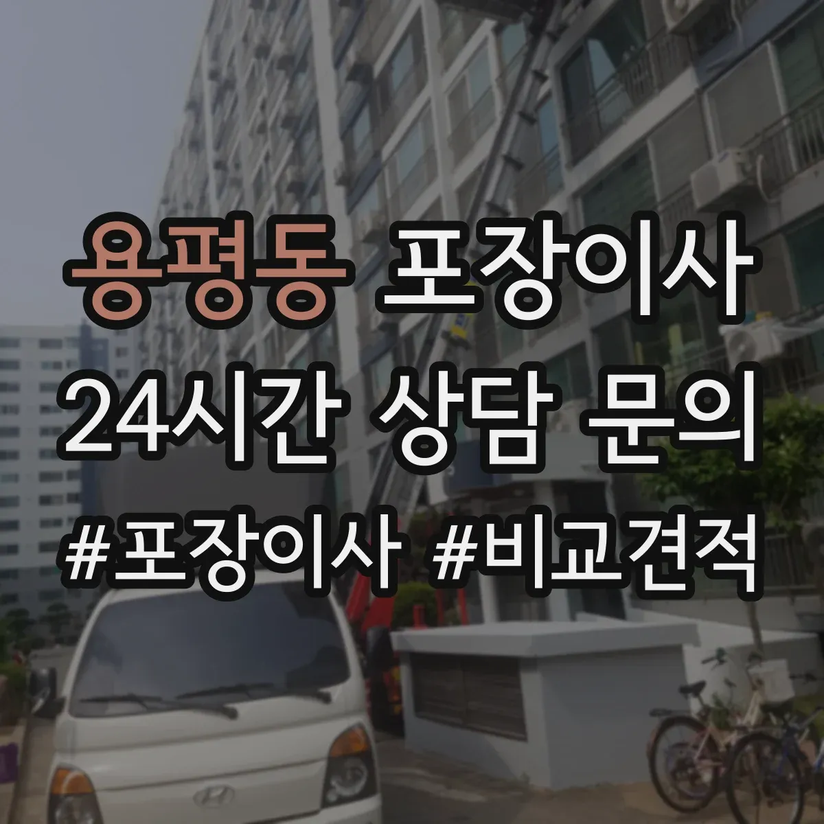 용평동 포장이사