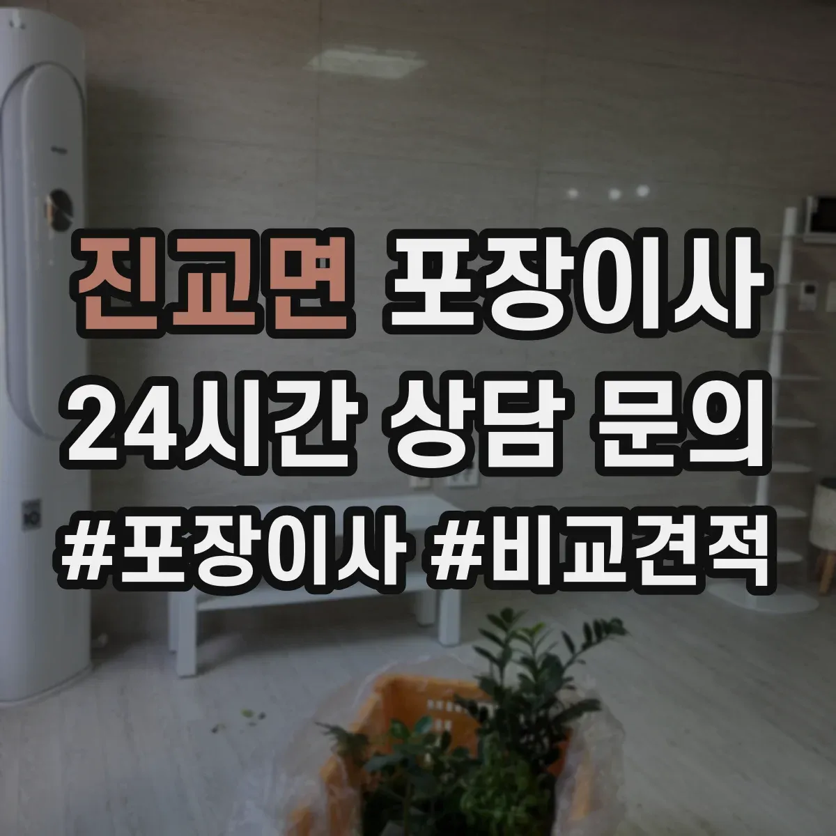 진교면 포장이사