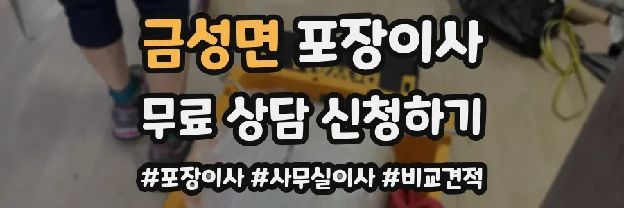 금성면 포장이사