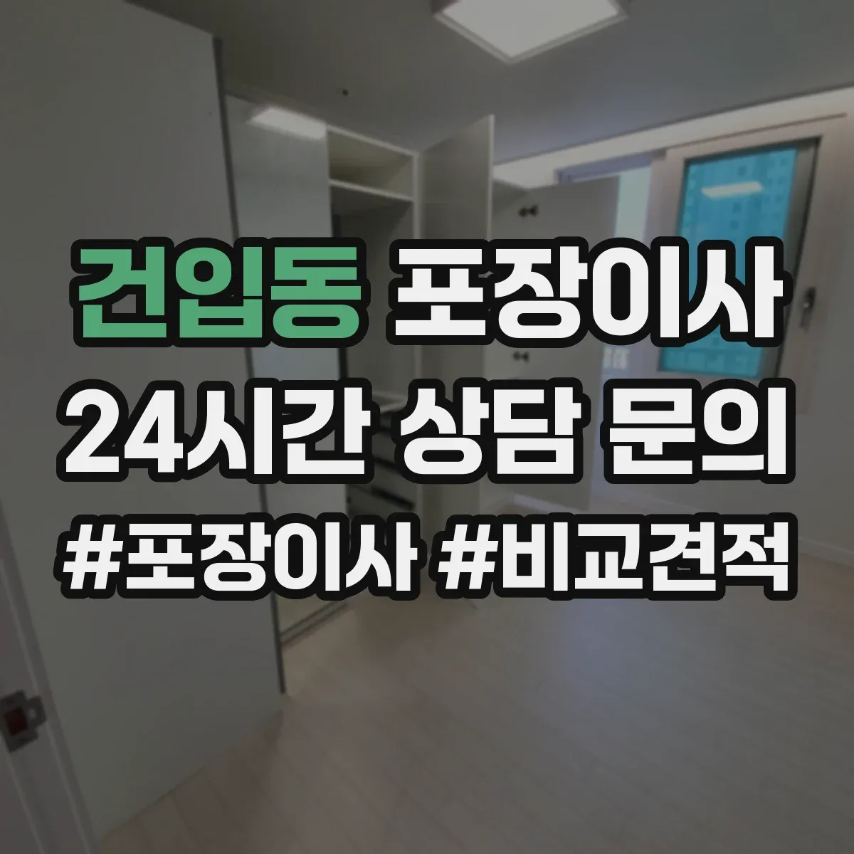 건입동 포장이사