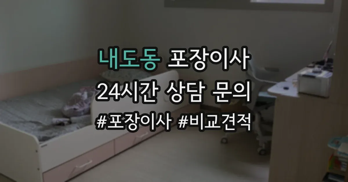 내도동 포장이사