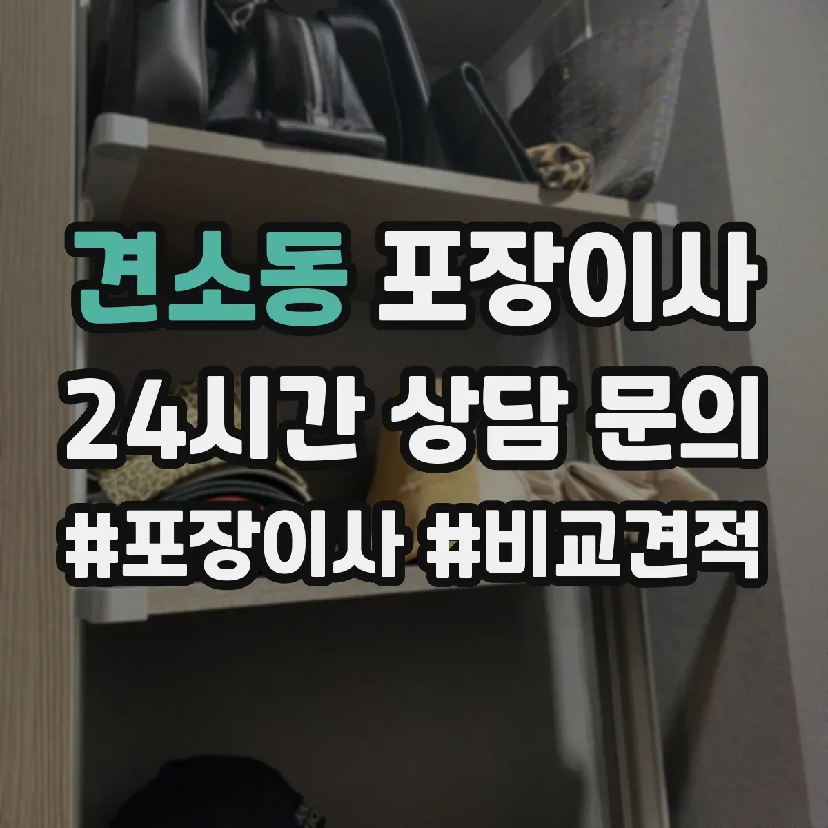 견소동 포장이사