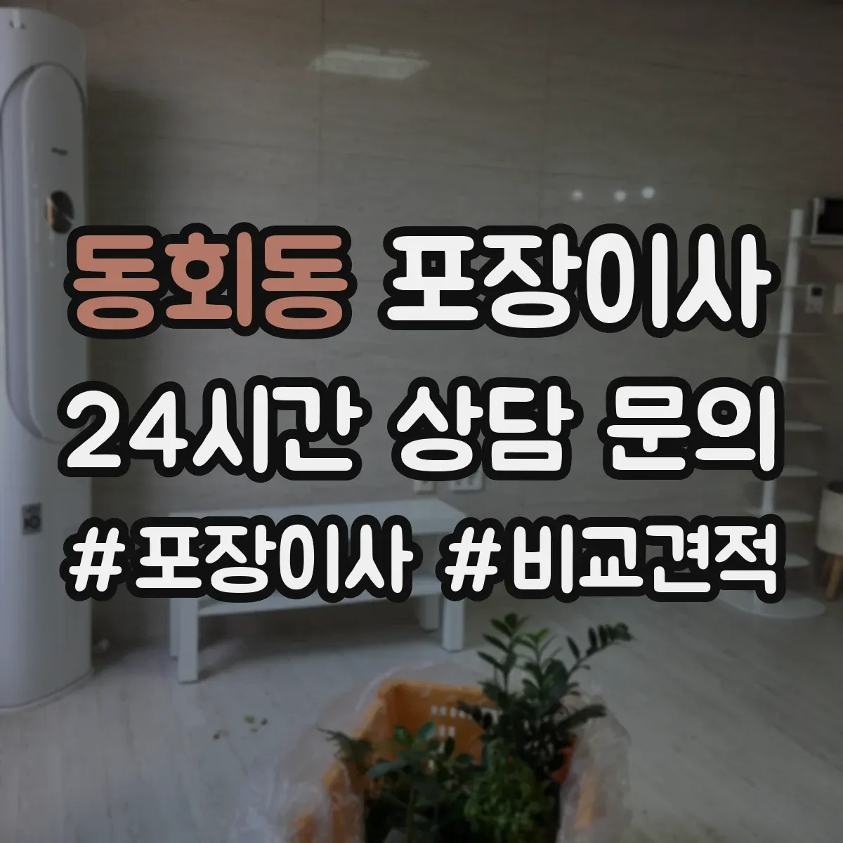 동회동 포장이사 보상 제외 항목 문구 어떻게 이해할까