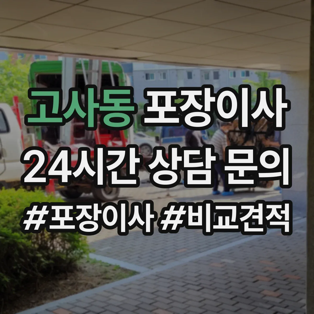 고사동 포장이사