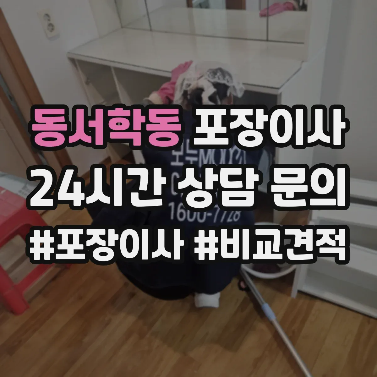 동서학동 포장이사 반려동물 동선 고려한 포장 자재와 작업 순서