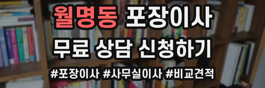 월명동 포장이사