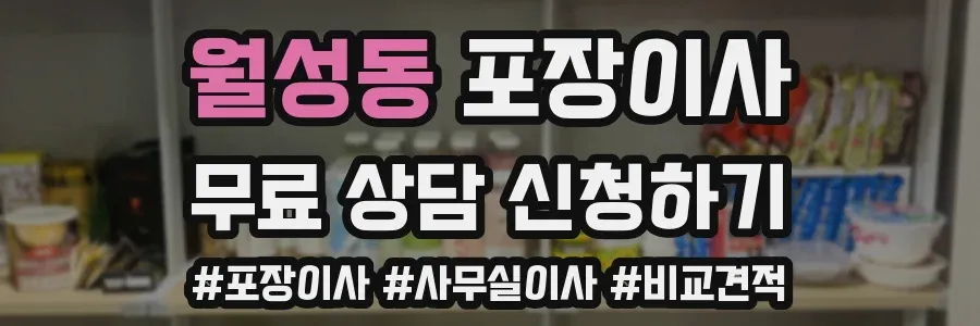 월성동 포장이사