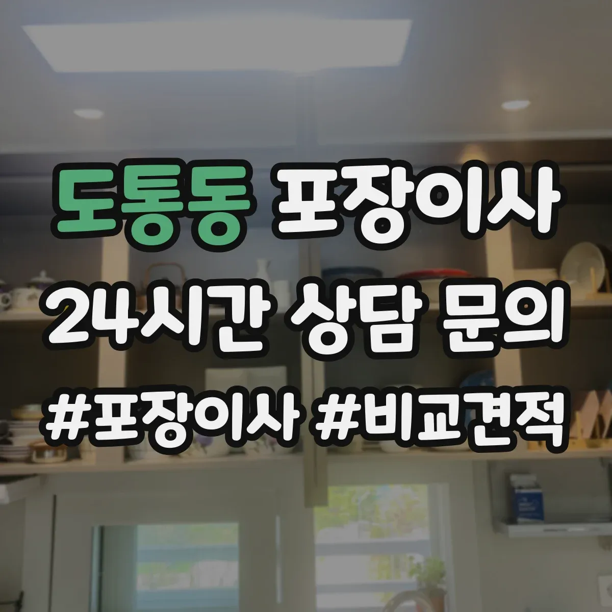 도통동 포장이사