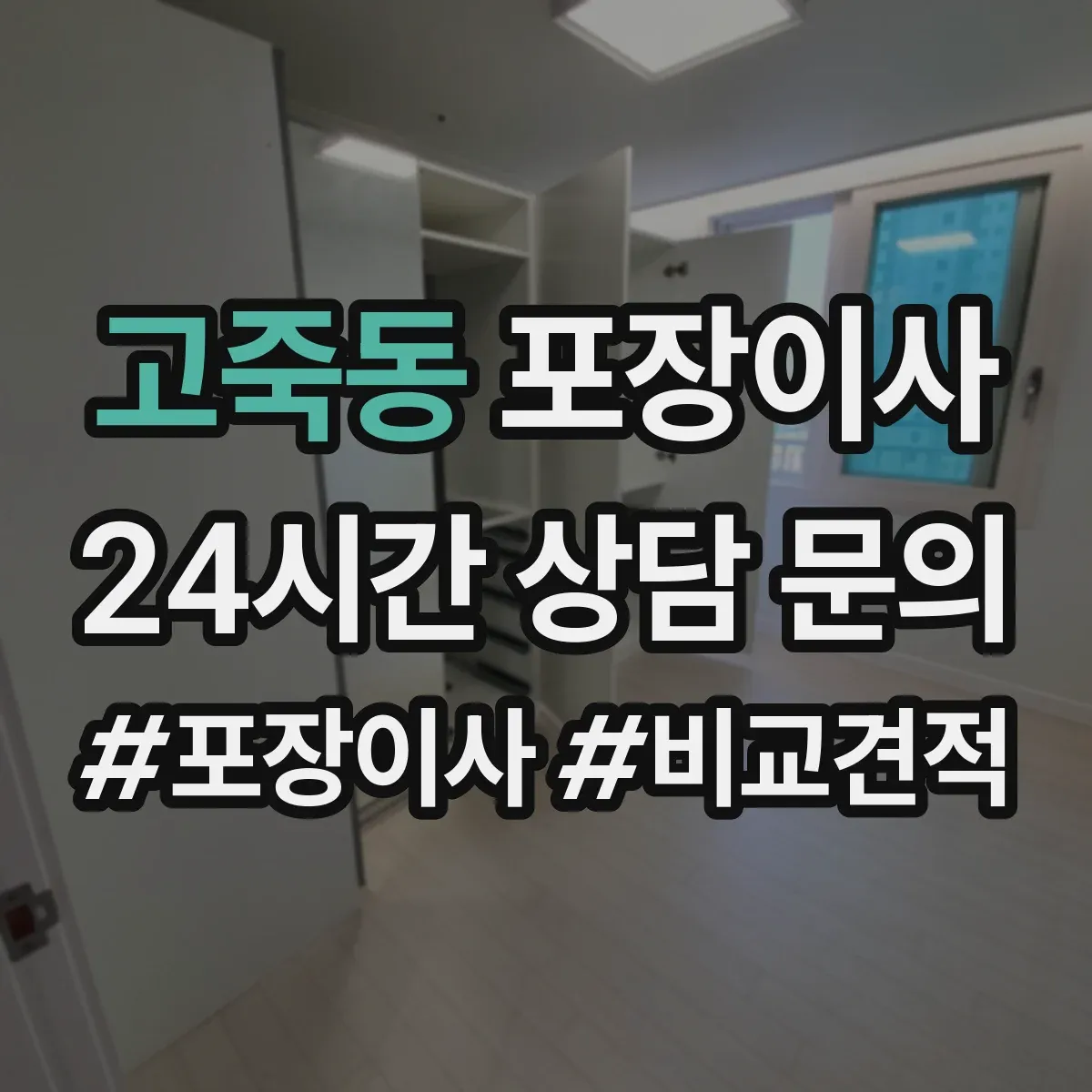 고죽동 포장이사