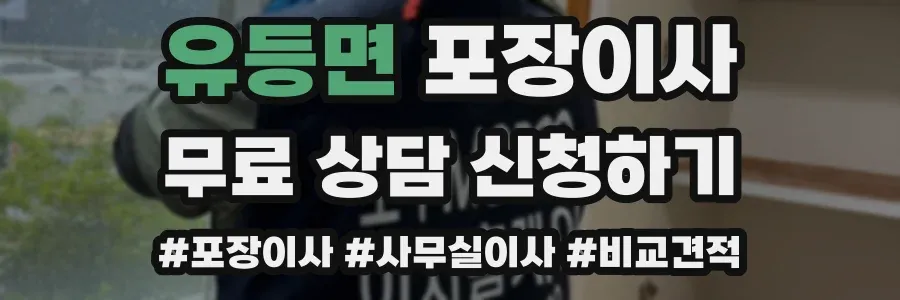 유등면 포장이사