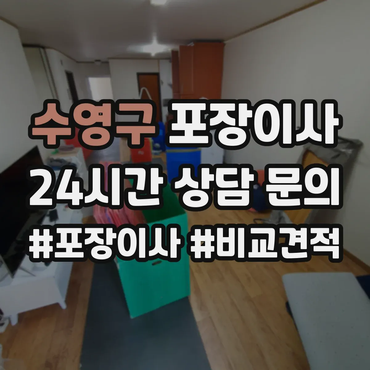 수영구 포장이사