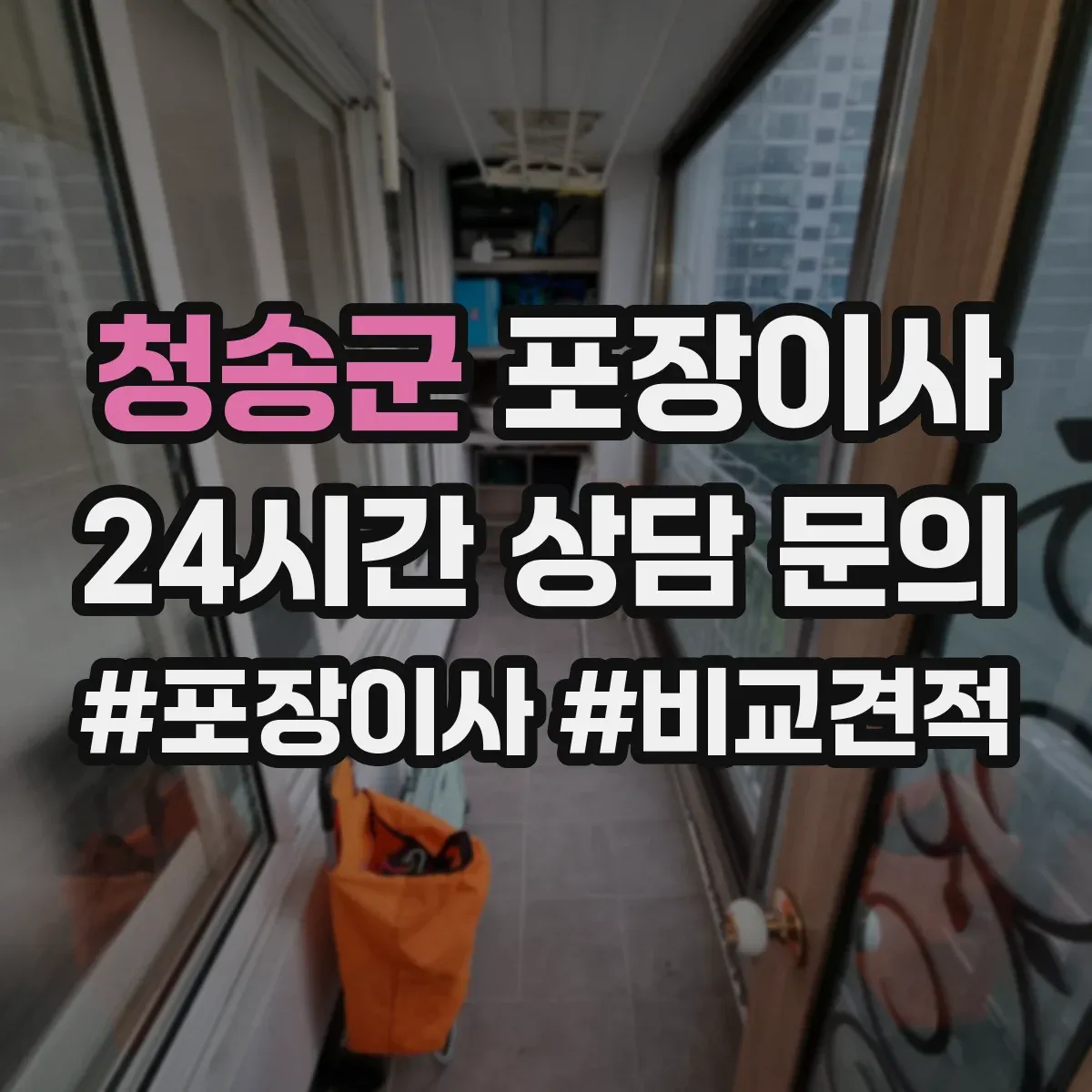 청송군 포장이사