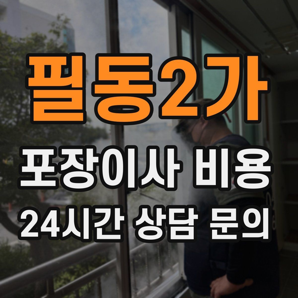 필동2가 포장이사 비용 이사 시간대가 금액에 미치는 영향