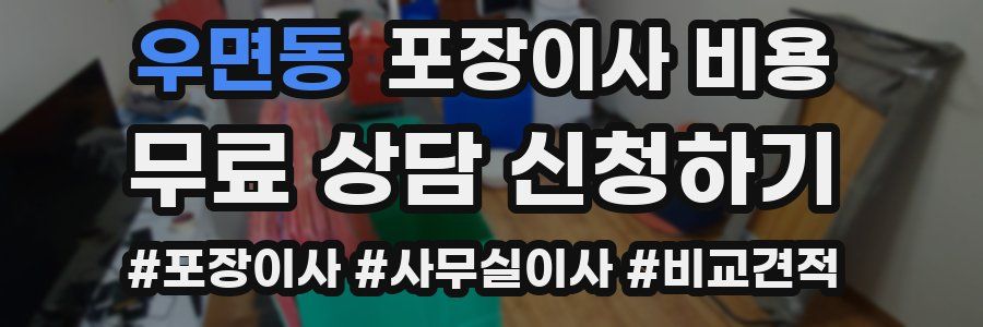 우면동 포장이사 비용