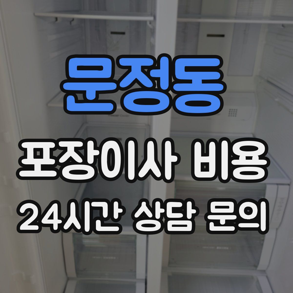 문정동 포장이사 비용