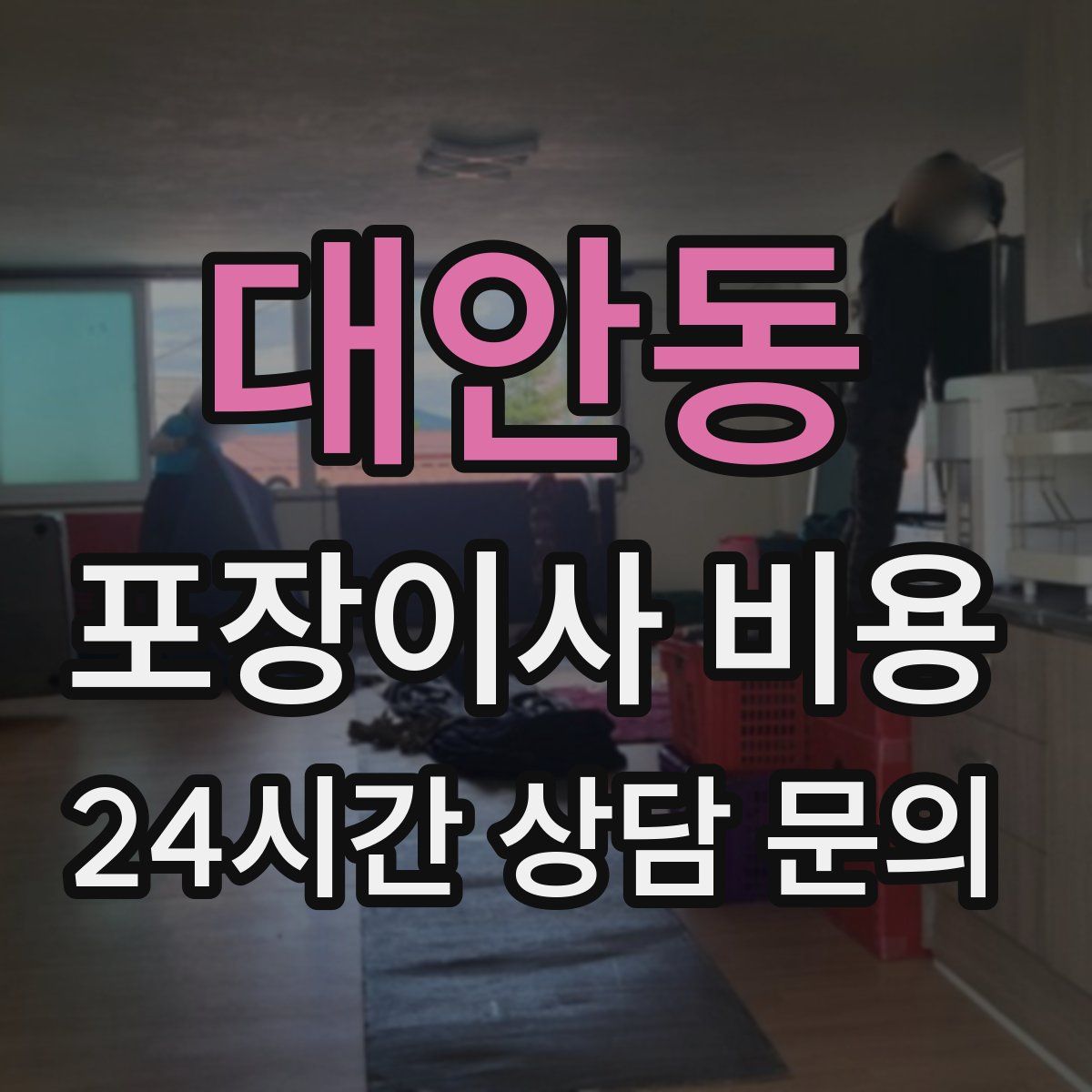 대안동 포장이사 비용